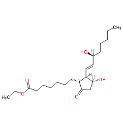 Alprostadil ethyl ester Structure