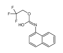 2,2,2-三氟-1-萘氨基甲酸乙酯结构式