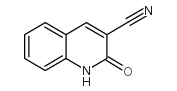 2-Oxo-1,2-dihydro-3-quinolinecarbonitrile Structure