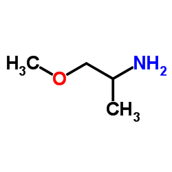 1-甲氧基-2-丙胺结构式