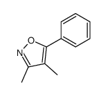 3,4-Dimethyl-5-phenylisoxazole结构式