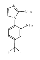 2-(2-甲基-1H-咪唑-1-基)-5-(三氟甲基)苯胺结构式