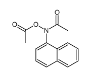 [acetyl(naphthalen-1-yl)amino] acetate Structure