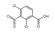 2,4-Dichloro-3-nitrobenzoic acid Structure
