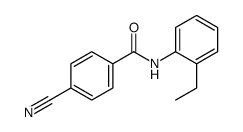 Benzamide, 4-cyano-N-(2-ethylphenyl)- (9CI)结构式