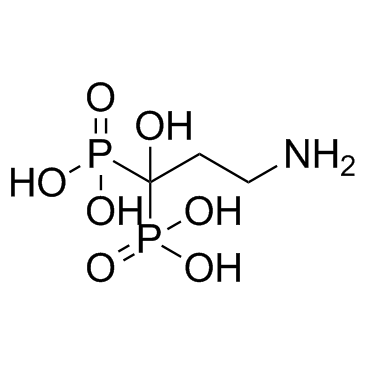Pamidronic acid structure