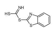 1,3-benzothiazol-2-yl carbamodithioate Structure