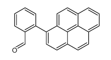2-(1-Pyrenyl)benzaldehyde结构式