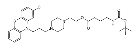perphenazine N-Boc-4-aminobutyrate结构式
