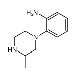 Benzenamine, 2-(3-methyl-1-piperazinyl)- (9CI)结构式