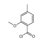 2-甲氧基-4-甲基苯甲酰氯结构式