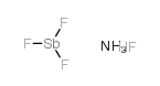 antimony ammonium fluoride Structure