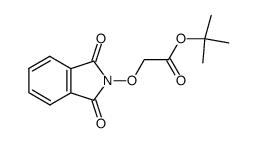 tert-butyl 2-(1.3-dioxoisoindolin-2-yloxy)acetate Structure