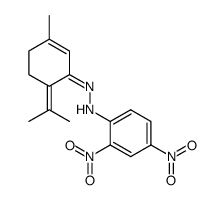 piperitenone-[(2,4-dinitro-phenyl)-seqcis-hydrazone] Structure