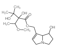 9-Lasiocarpylheliotridine Structure
