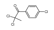 1-(4-chlorophenyl)-2,2-dichloro-1-propanone Structure