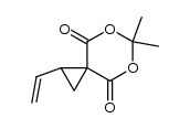 6,6-dimethyl-2-ethenyl-5,7-dioxaspiro[2.5]octane-4,8-dione Structure