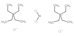 四氯镍酸四乙基铵(II)结构式