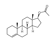 (17β)-androst-4-en-17-yl acetate结构式