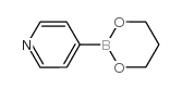 PYRIDINE-4-BORONIC ACID PROPANEDIOL-1,3 CYCLIC ESTER Structure