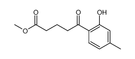 methyl 5-(2-hydroxy-4-methylphenyl)-5-oxopentanoate Structure