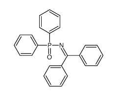 N-diphenylphosphoryl-1,1-diphenylmethanimine Structure