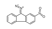9-diazo-2-nitrofluorene Structure