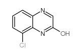 8-Chloro-2-quinoxalinol Structure