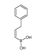 [(Z)-3-phenylprop-1-enyl]boronic acid结构式