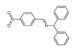 4-nitrobenzylidenediphenylmethylamine结构式