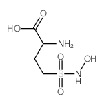 2-amino-4-(hydroxysulfamoyl)butanoic acid结构式