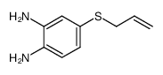 4-(2-propenylthio)-o-phenylenediamine结构式