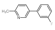5-(三氟苯基)-2-甲基吡啶结构式