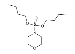 di-n-butyl morpholinophosphonate Structure