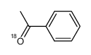 acetophenone-18O Structure