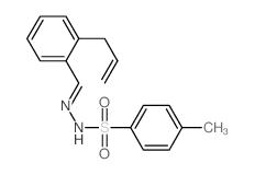 4-methyl-N-[(2-prop-2-enylphenyl)methylideneamino]benzenesulfonamide结构式