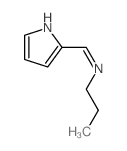 Pyrrole, 2-(N-propylformimidoyl) structure