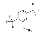 (2,5-双(三氟甲基)苯基)甲胺结构式
