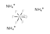 Ammonium Hexafluoroaluminate structure
