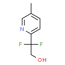 2,2-二氟-2-(5-甲基吡啶-2-基)乙烷-1-醇图片
