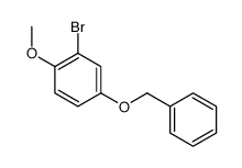 4-(苄氧基)-2-溴-1-甲氧基苯结构式