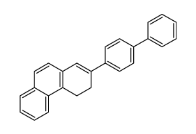 2-(4-phenylphenyl)-3,4-dihydrophenanthrene结构式