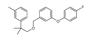 1-fluoro-4-[3-[[2-methyl-2-(3-methylphenyl)propoxy]methyl]phenoxy]benzene结构式