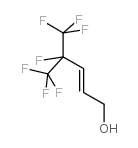 4,5,5,5-tetrafluoro-4-(trifluoromethyl)pent-2-en-1-ol Structure