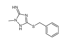 5-benzylsulfanyl-2-methyl-1,2,4-triazol-3-amine Structure