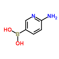 6-Aminopyridin-3-ylboronic acid Structure