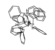 bis(1,2-bis(diphenylphosphino)benzene)palladium结构式