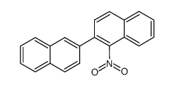 1-Nitro-[2,2']binaphthyl Structure