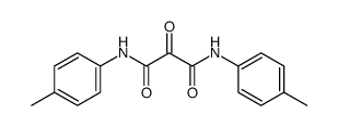 N,N'-di-p-tolyl-mesoxalamide Structure