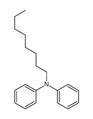 N-octyl-N-phenylaniline structure